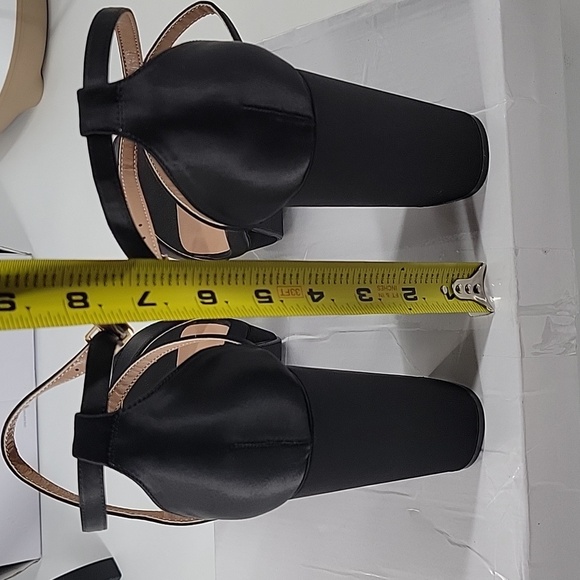 Elegant Black Platform Heels New - Picture 12 of 16